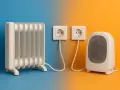 Radiador de aceite y calefactor portátil, dos tipos de calefacción eléctrica listos para enchufar y calentar tu hogar.