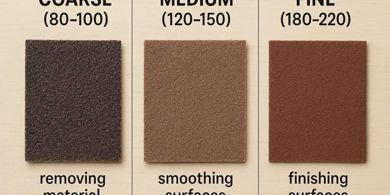 Tres lijas para pared: gruesa para quitar material, media para alisar y fina para acabados.
